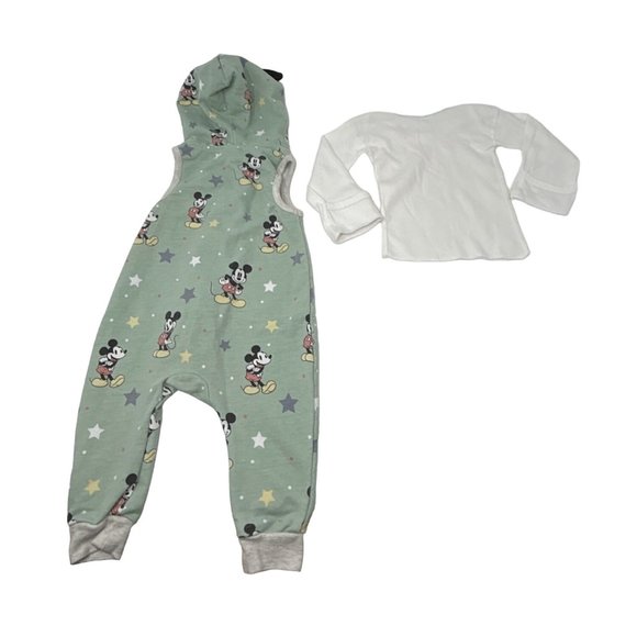 Baby Girl's - Disney Jumpsuit, Disney Body Suit, Leggings & T-Shirt - Size 6 M - Picture 4 of 8